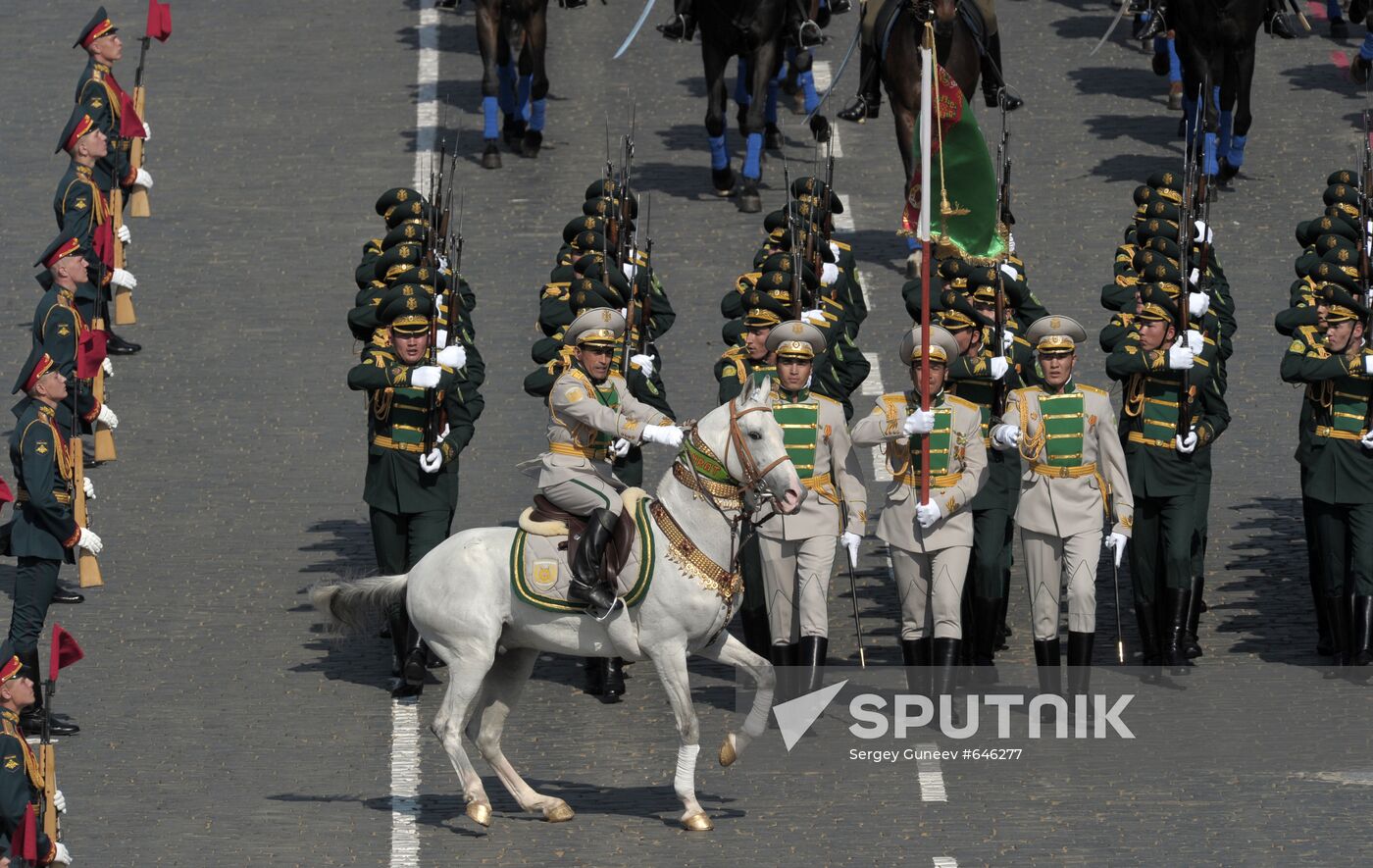 Military Parade on 65th anniversary of VE Day