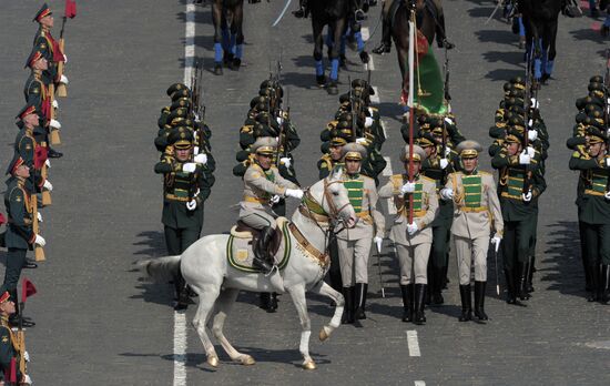 Military Parade on 65th anniversary of VE Day
