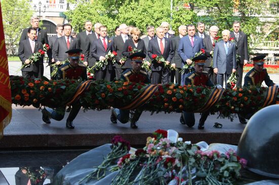 Honorary guests at 65th anniversary of WWII Victory