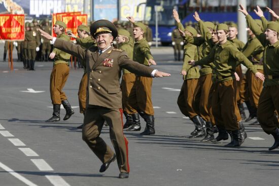 Victory Day celebration in Kazan