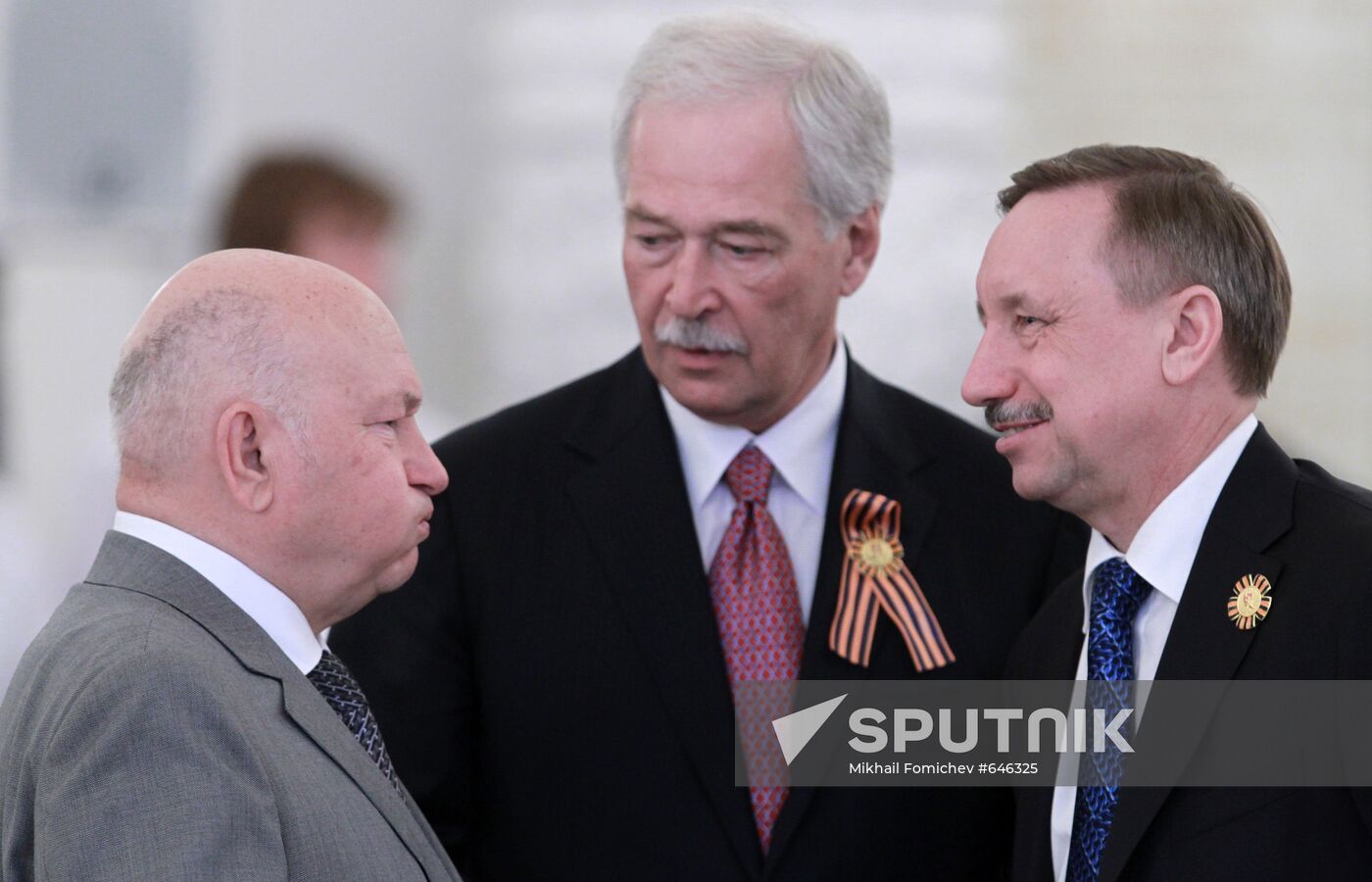 Yury Luzhkov, Boris Gryzlov and Alexander Beglov