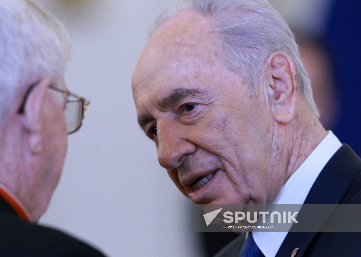 Israel's president Shimon Peres