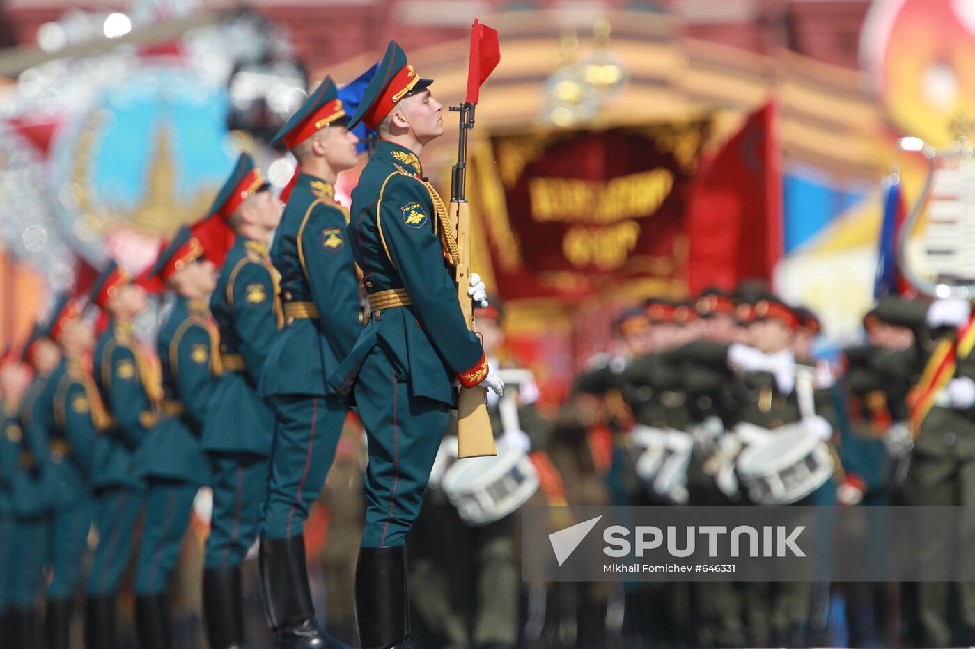 Military Parade on 65th anniversary of VE Day