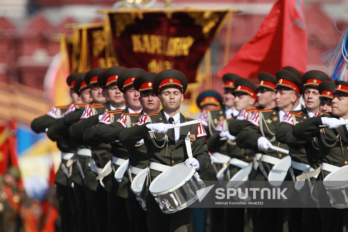 Military Parade on 65th anniversary of VE Day