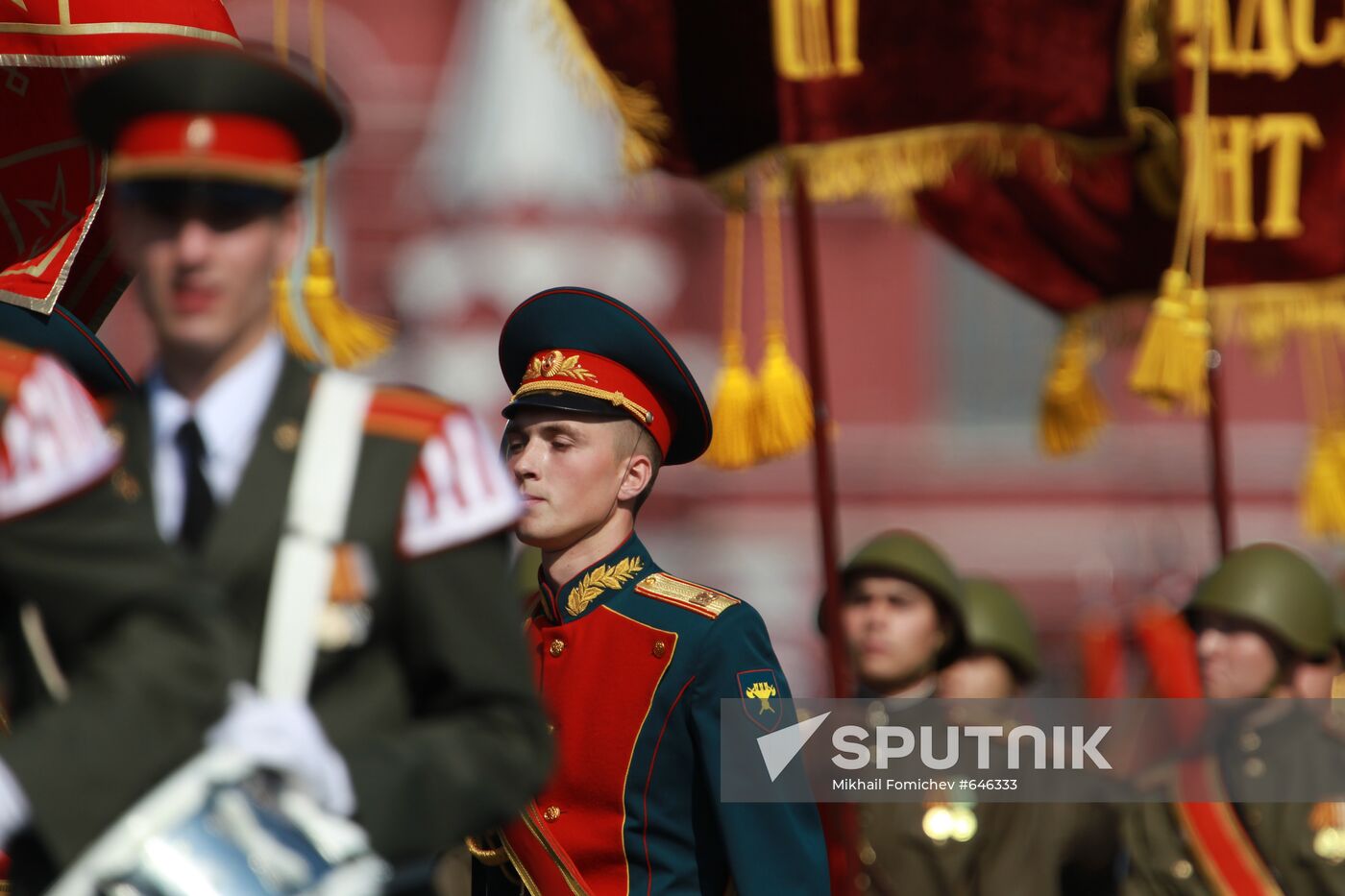 Military Parade on 65th anniversary of VE Day