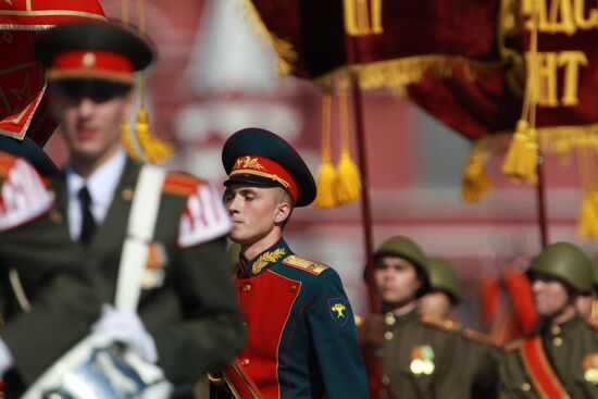 Military Parade on 65th anniversary of VE Day