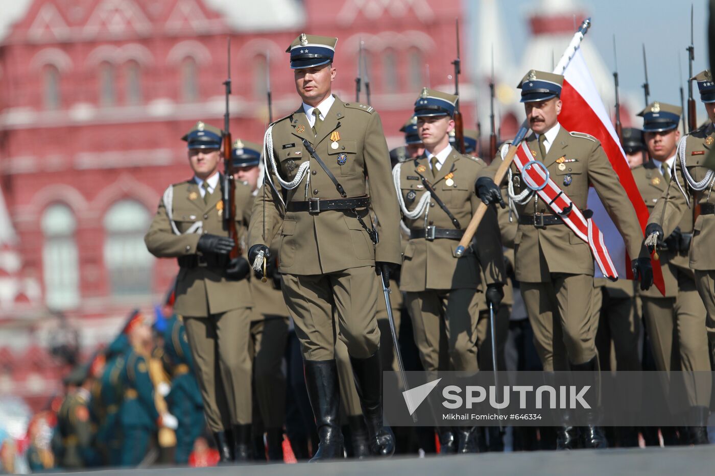 Military Parade on 65th anniversary of VE Day