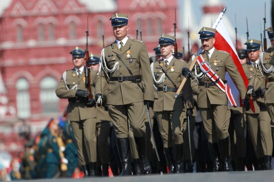 Military Parade on 65th anniversary of VE Day