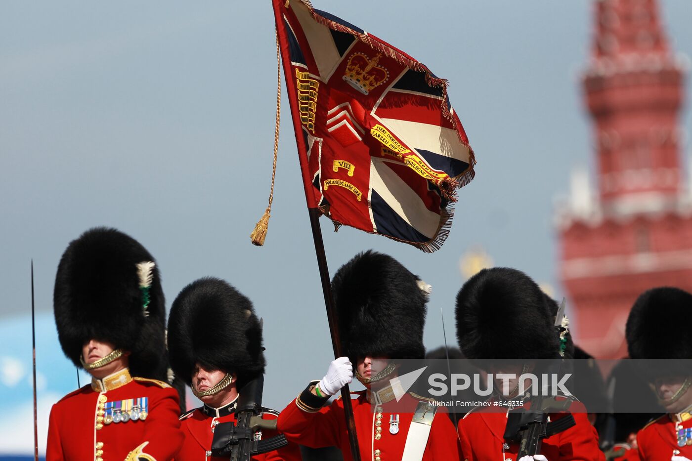 Military Parade on 65th anniversary of VE Day