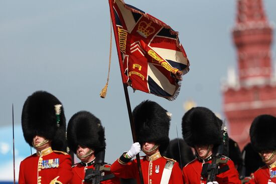 Military Parade on 65th anniversary of VE Day