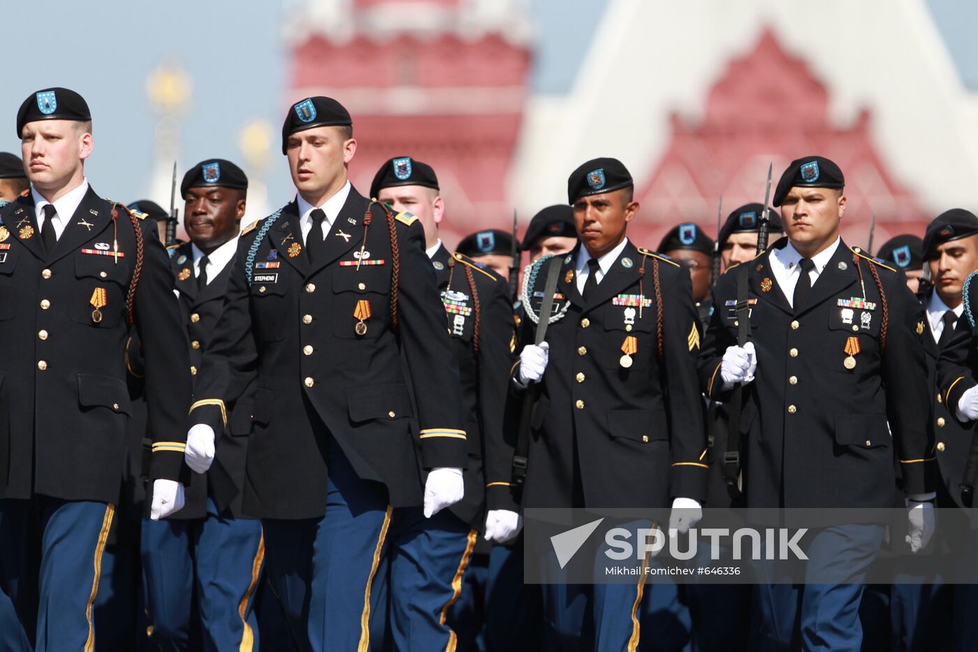 Military Parade on 65th anniversary of VE Day