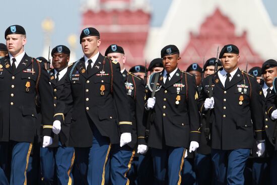 Military Parade on 65th anniversary of VE Day