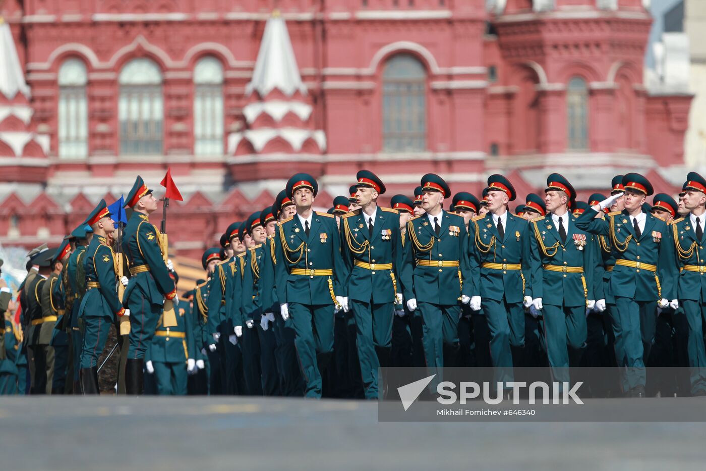 Military Parade on 65th anniversary of VE Day