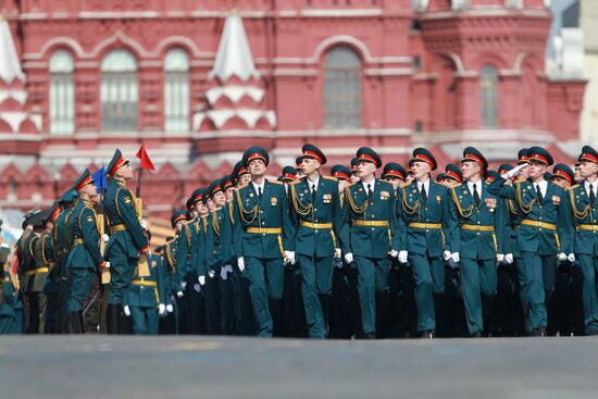 Military Parade on 65th anniversary of VE Day