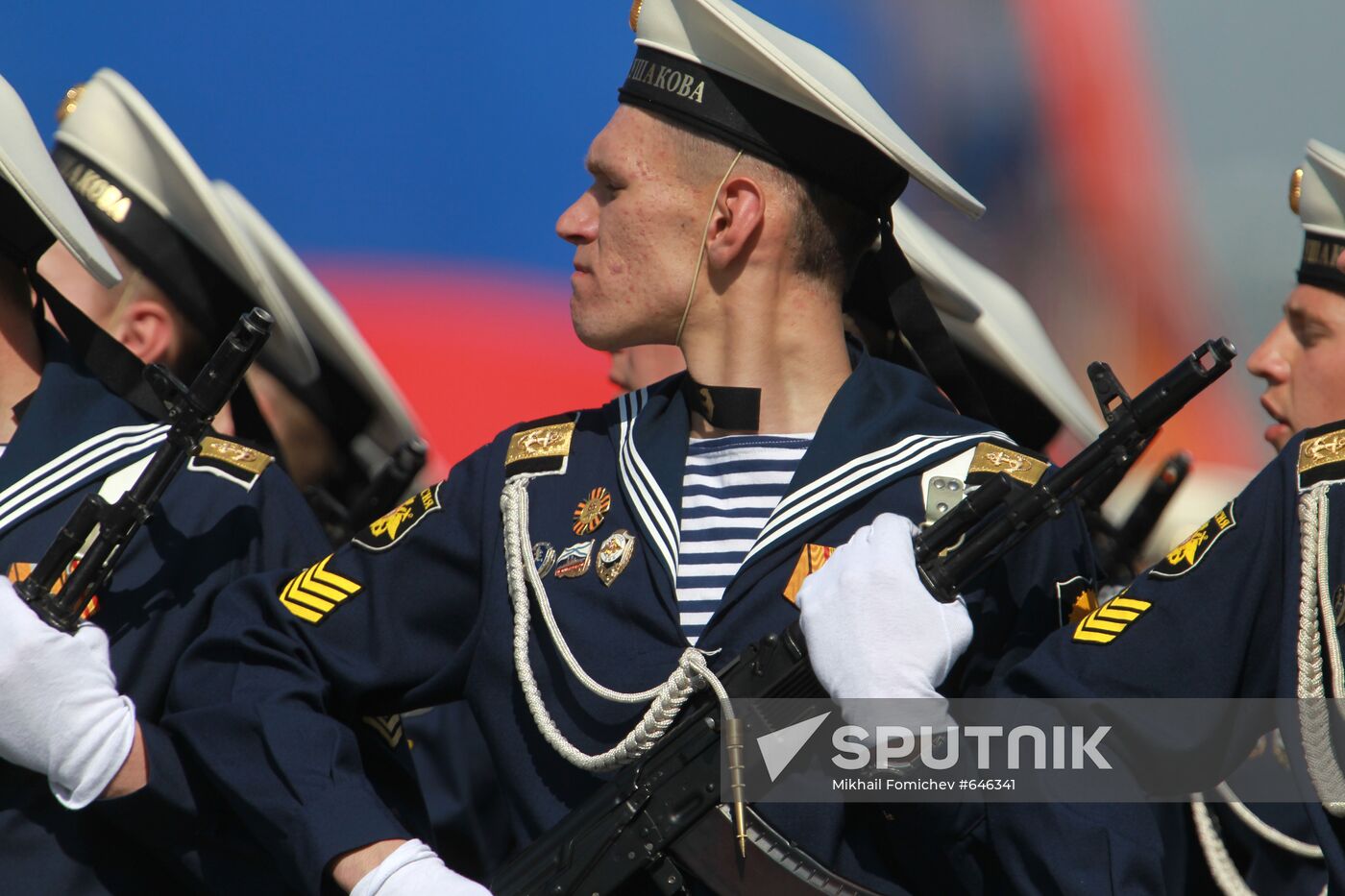 Military Parade on 65th anniversary of VE Day