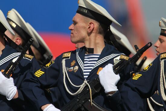 Military Parade on 65th anniversary of VE Day