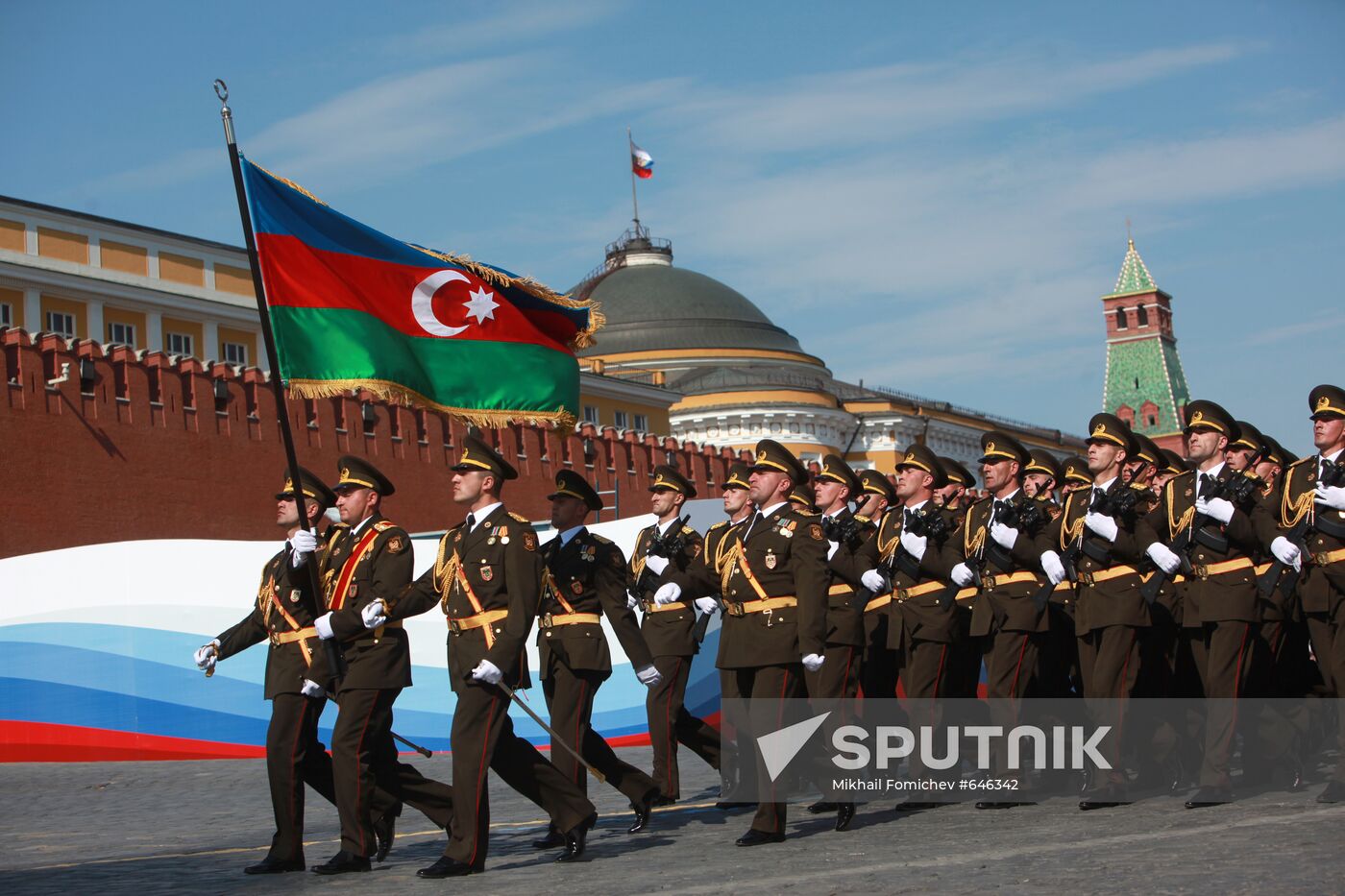 Military Parade on 65th anniversary of VE Day