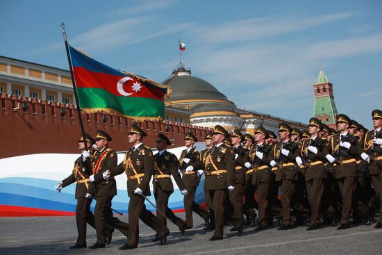 Military Parade on 65th anniversary of VE Day