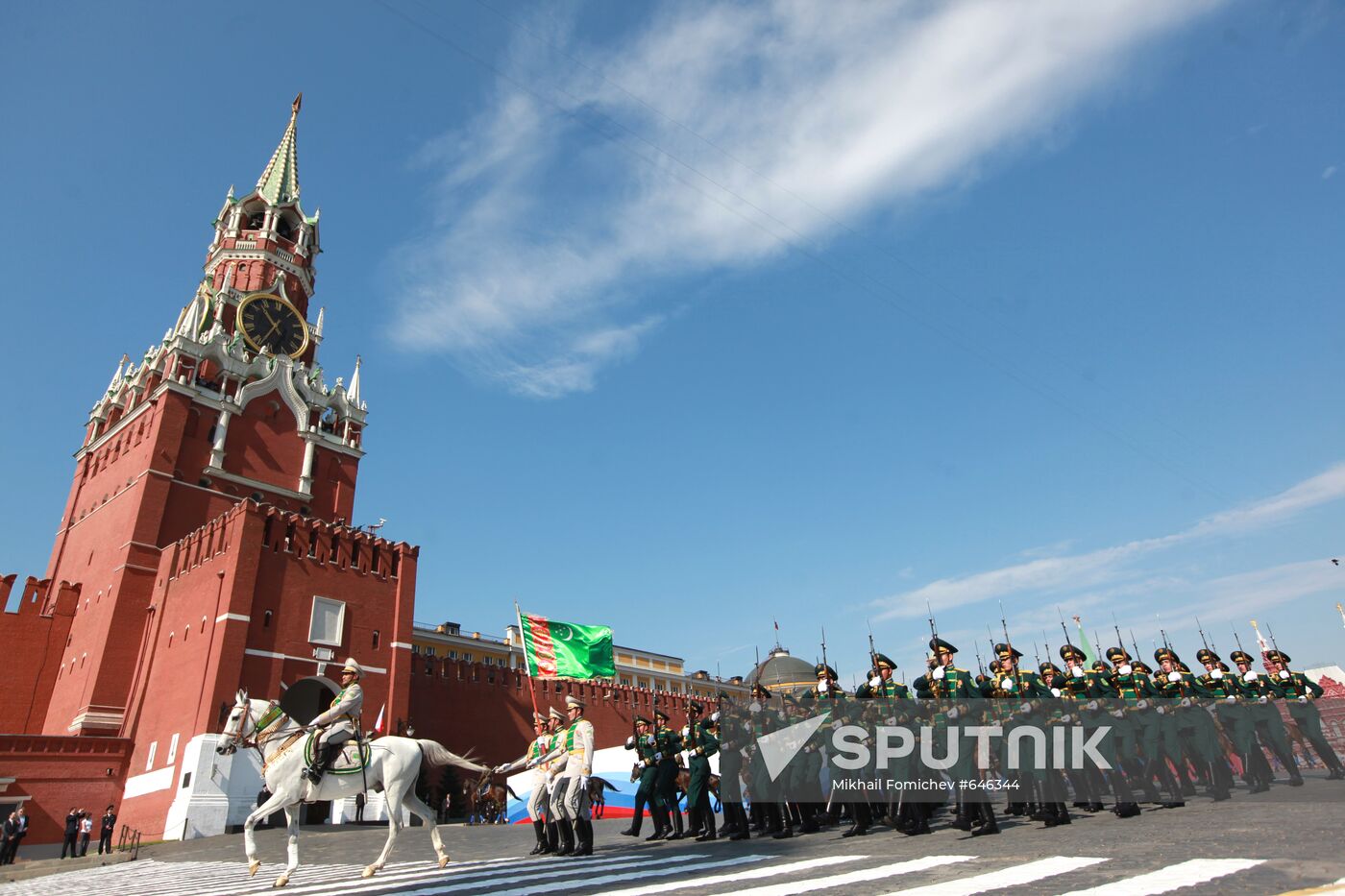 Military Parade on 65th anniversary of VE Day