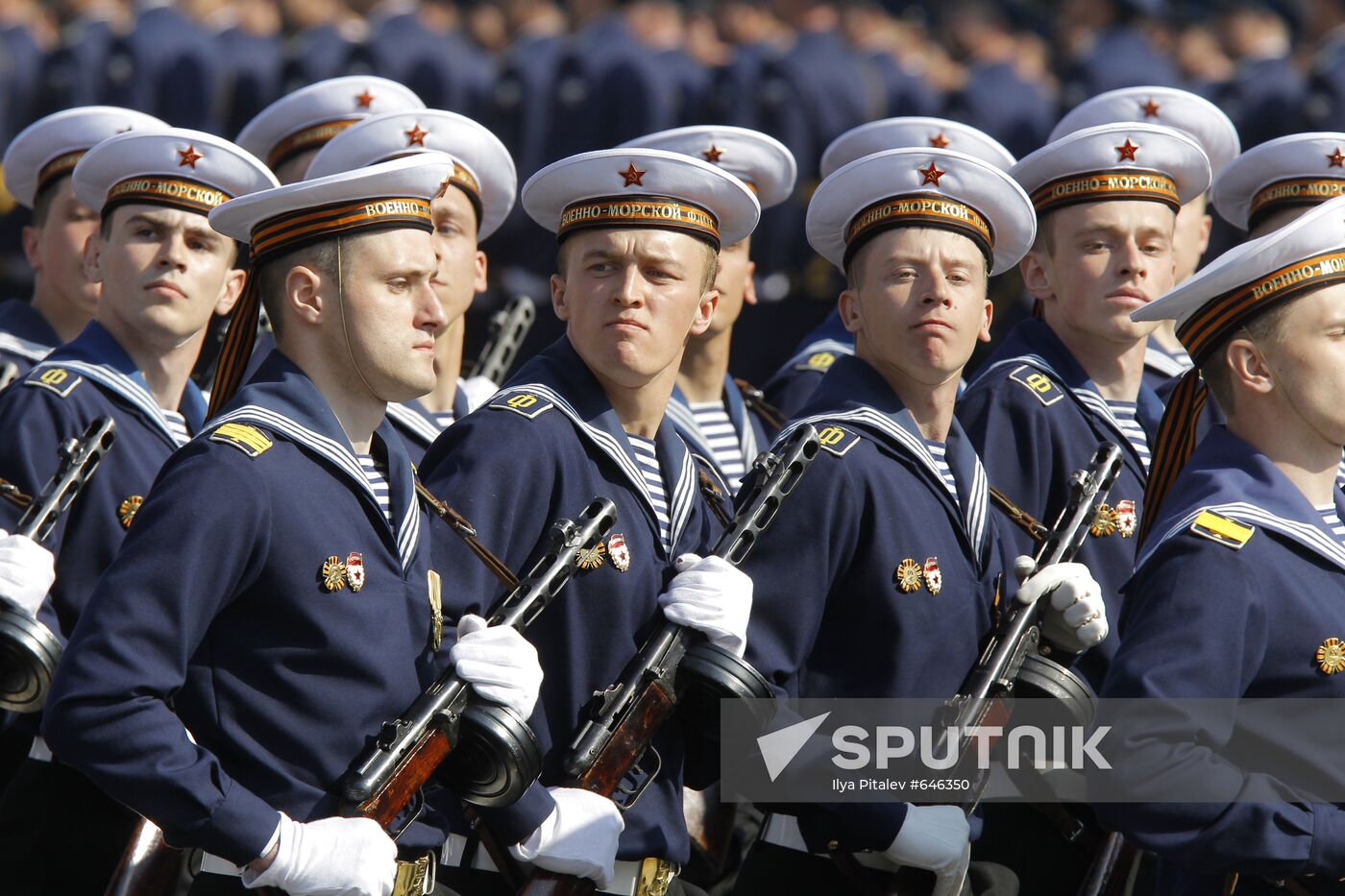 Military Parade on 65th anniversary of VE Day