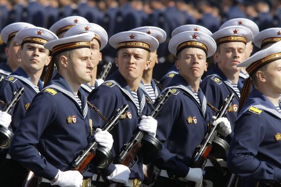 Military Parade on 65th anniversary of VE Day