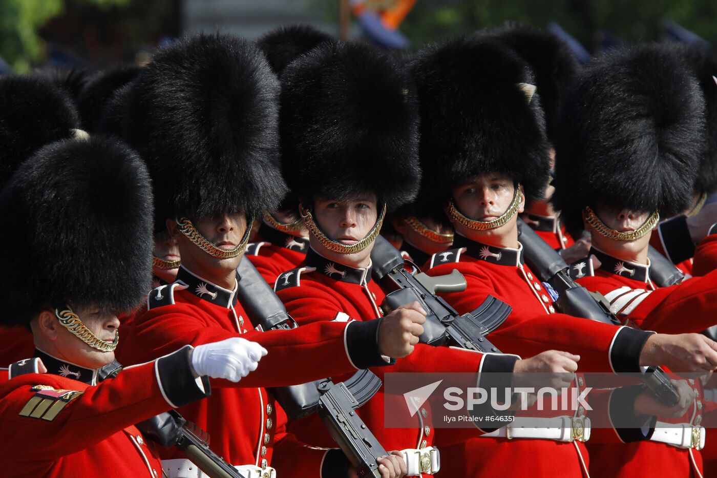 Military Parade on 65th anniversary of VE Day