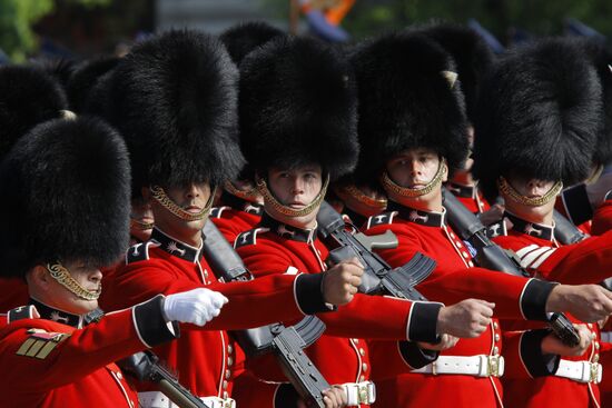 Military Parade on 65th anniversary of VE Day