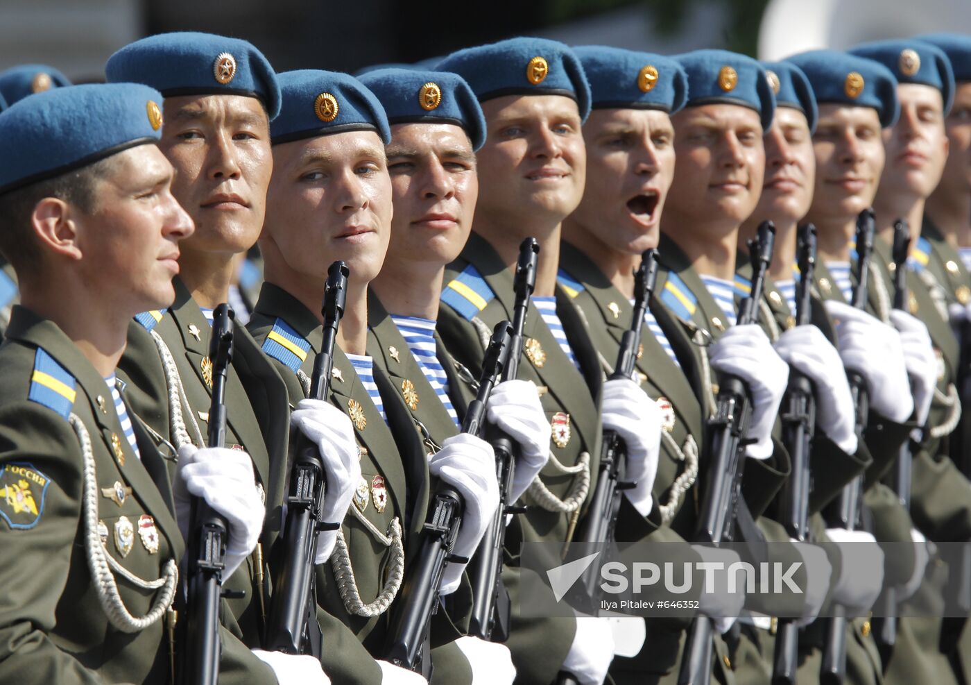 Military Parade on 65th anniversary of VE Day