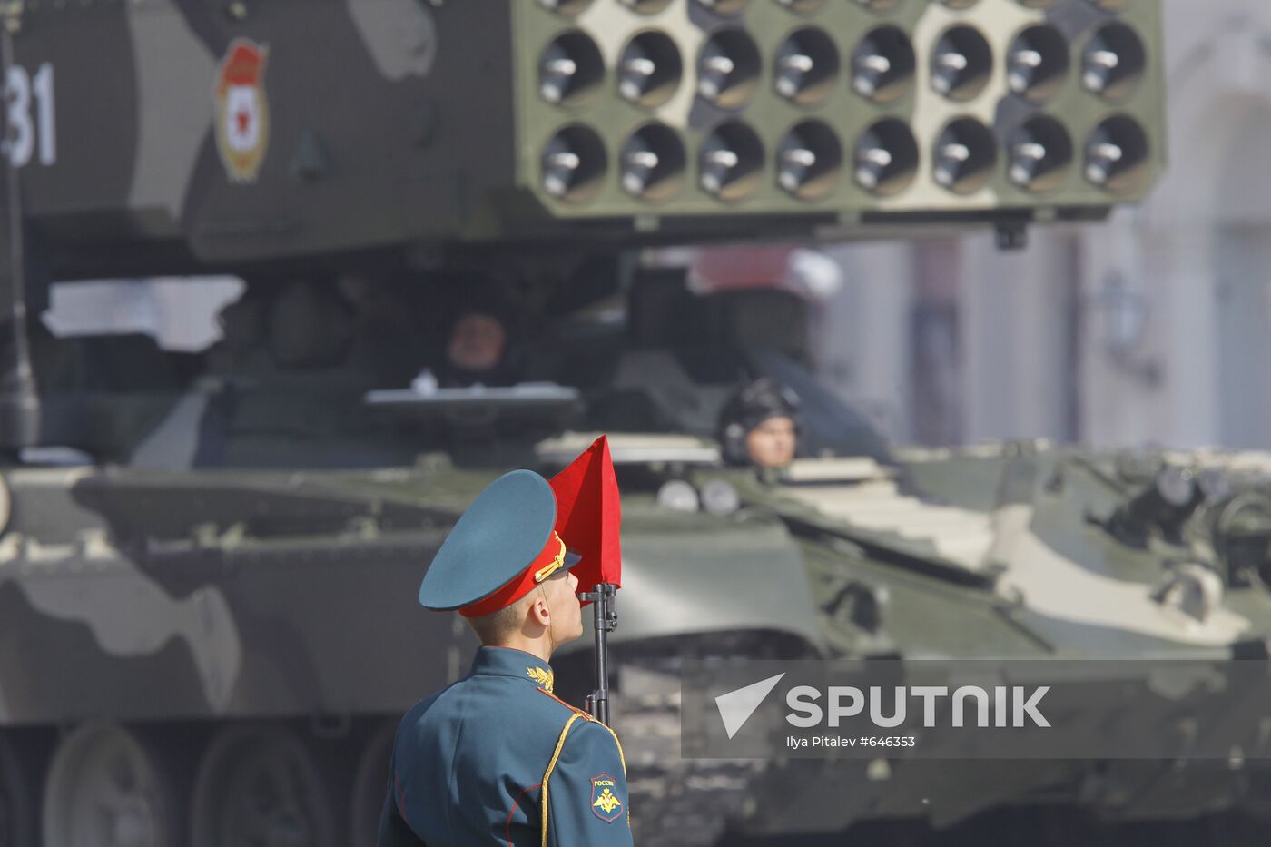 Military Parade on 65th anniversary of VE Day