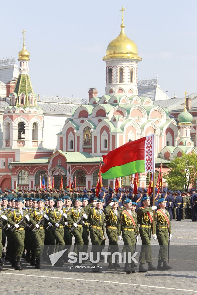 Military Parade on 65th anniversary of VE Day