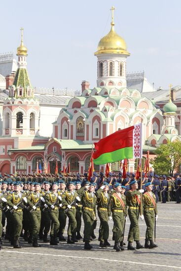 Military Parade on 65th anniversary of VE Day