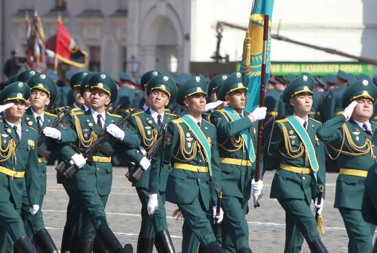 Military Parade on 65th anniversary of VE Day