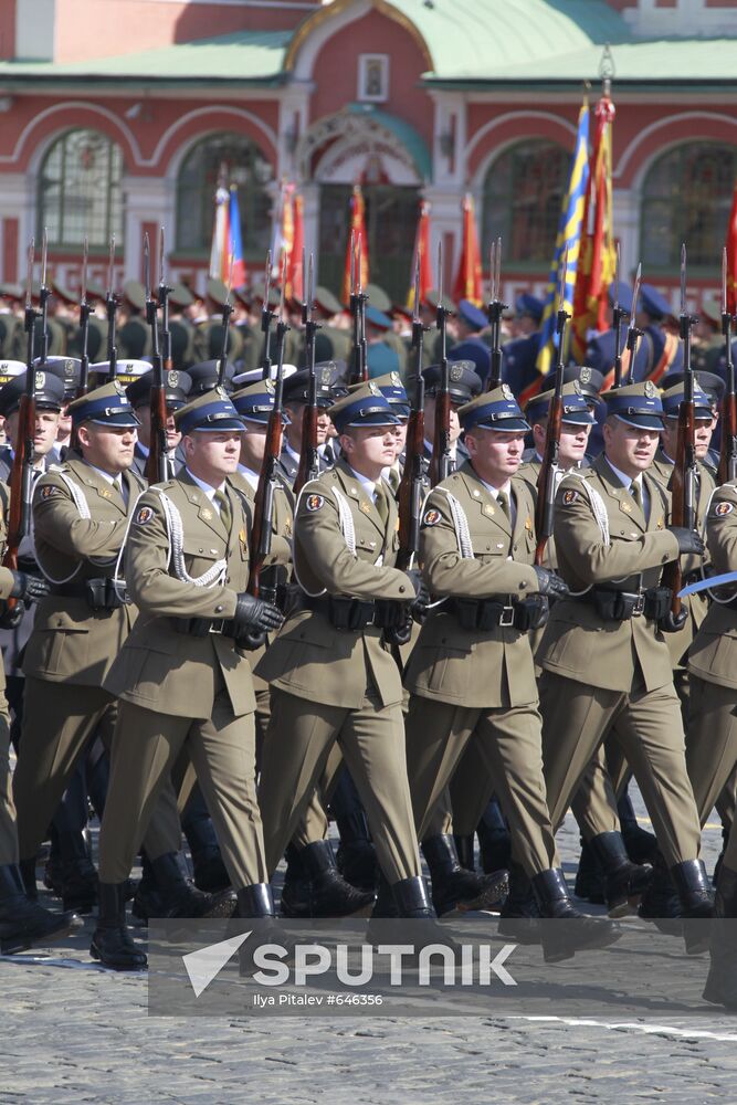 Military Parade on 65th anniversary of VE Day