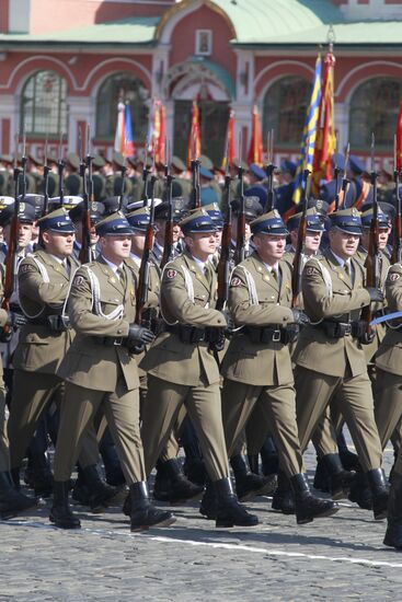 Military Parade on 65th anniversary of VE Day