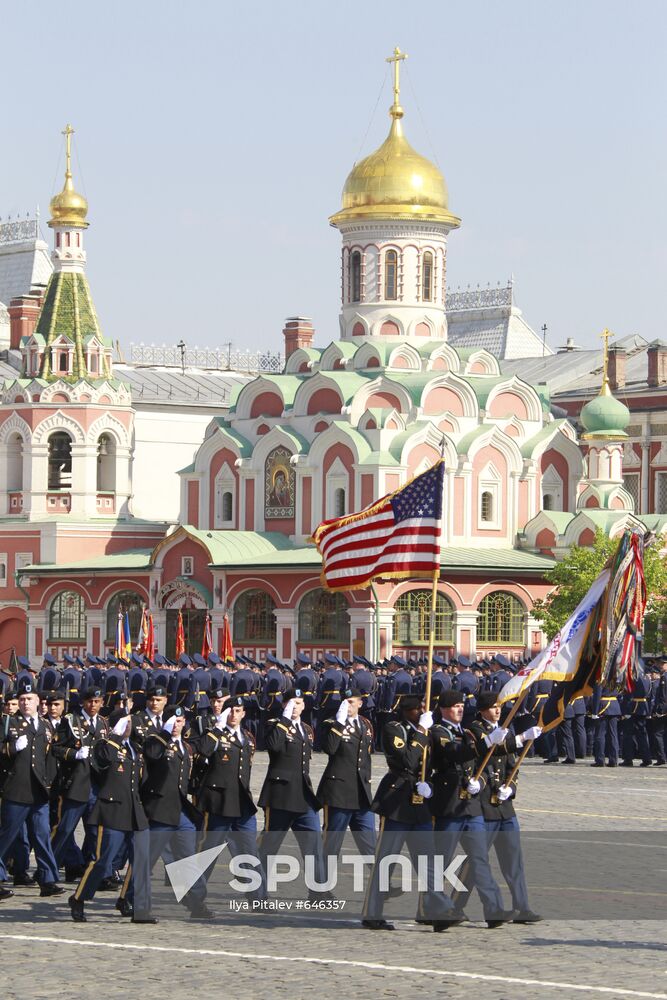 Military Parade on 65th anniversary of VE Day