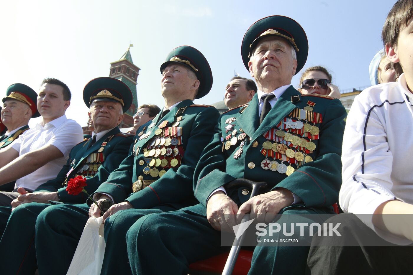 Military Parade on 65th anniversary of VE Day