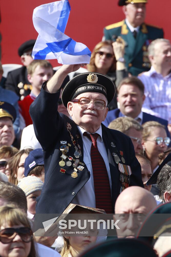 Military Parade on 65th anniversary of VE Day