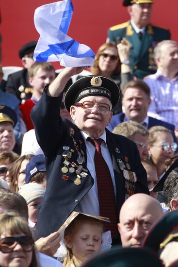 Military Parade on 65th anniversary of VE Day