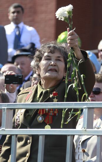 Military Parade on 65th anniversary of VE Day