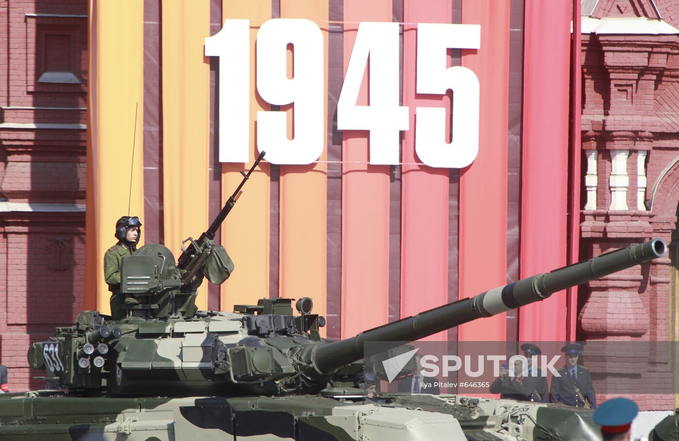 Military Parade on 65th anniversary of VE Day