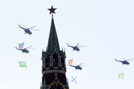 Military Parade on 65th anniversary of VE Day