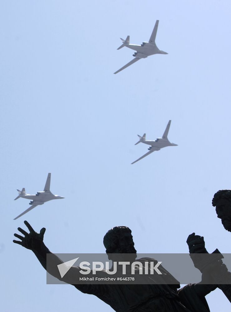 Military Parade on 65th anniversary of VE Day