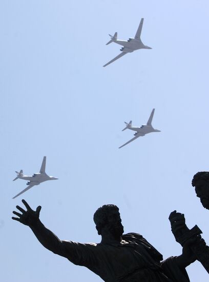 Military Parade on 65th anniversary of VE Day