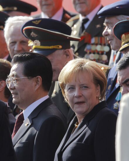Hu Jintao, Angela Merkel