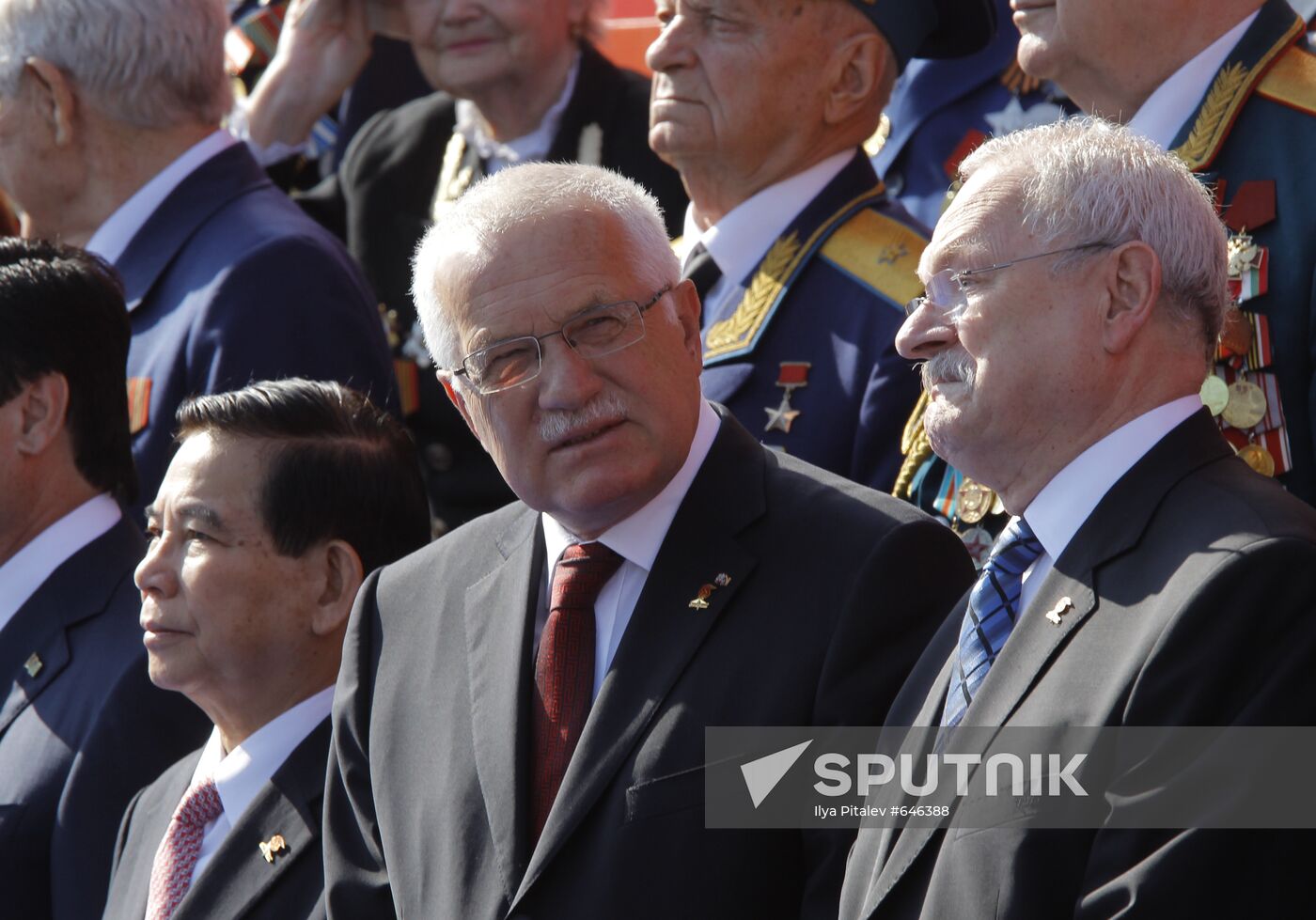 Military Parade on 65th anniversary of VE Day