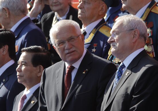 Military Parade on 65th anniversary of VE Day