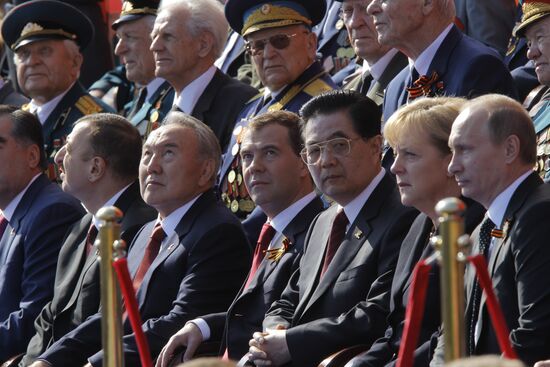 Military Parade on 65th anniversary of VE Day