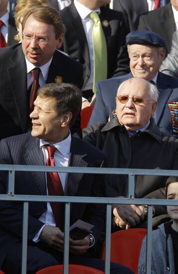 Alexander Zhukov, Mikhail Gorbachev, Vladimir Kozhin