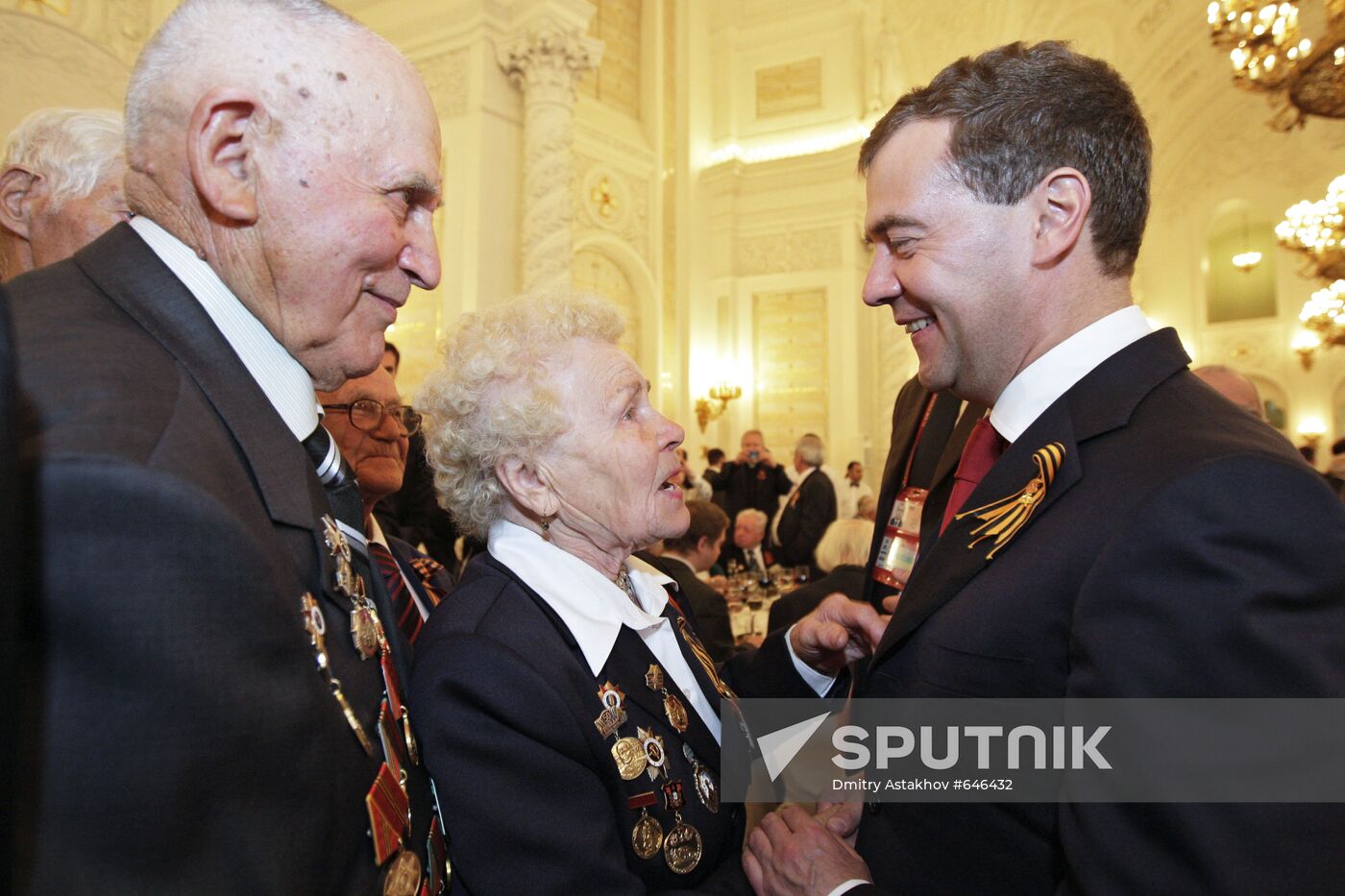 Dmitry Medvedev hosts official reception in Kremlin