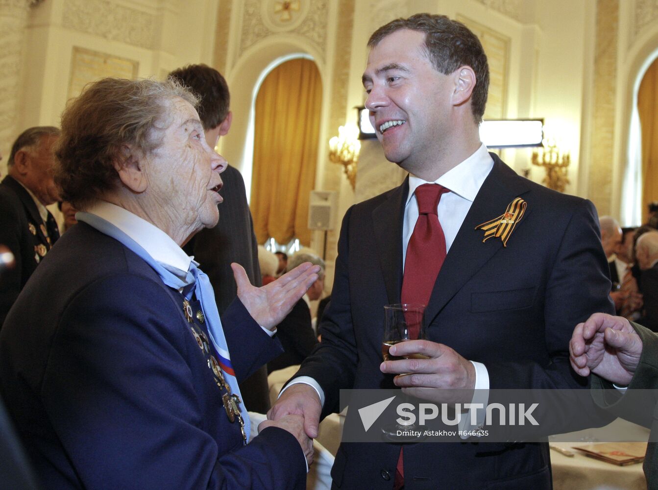 Dmitry Medvedev hosts official reception in Kremlin